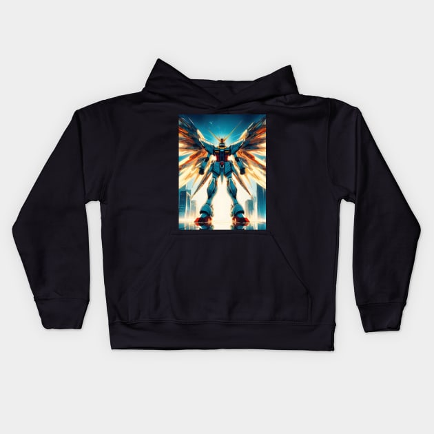 Manga and Anime Inspired Art: Exclusive Designs Kids Hoodie by insaneLEDP